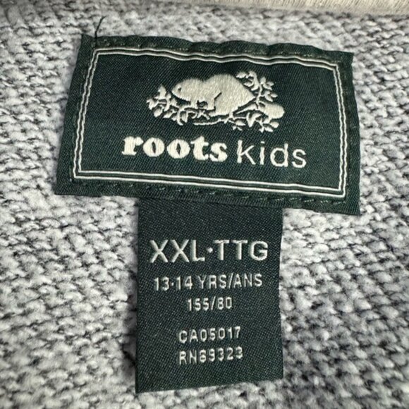 Roots Kids Canada Sweats Hoodie Hooded Kanga Pocket Sweatshirt Youth 13/14 - Picture 5 of 9